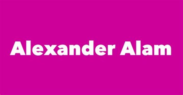 Alexander Alam