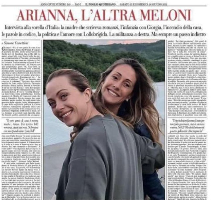 Arianna Meloni Wiki And Age | How Old Is She | All About Giorgia Meloni Sister
