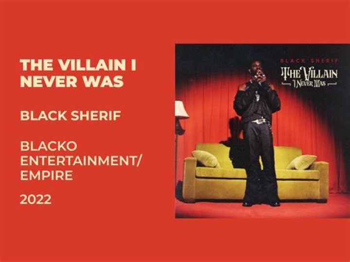 Black Sherif Unveils The Cover Art For Yet-To-Be-Released Album, ”The Villain I Never Was”
