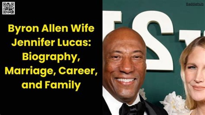 Byron Allen | Meet His Wife Jennifer Lucas, Kids And Net Worth