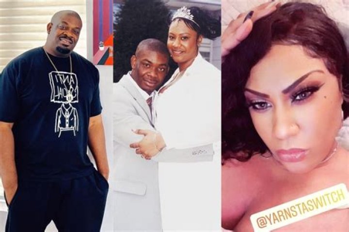Don Jazzy’s Ex-wife Finally Reacts To Her Height In The Viral Wedding Photos