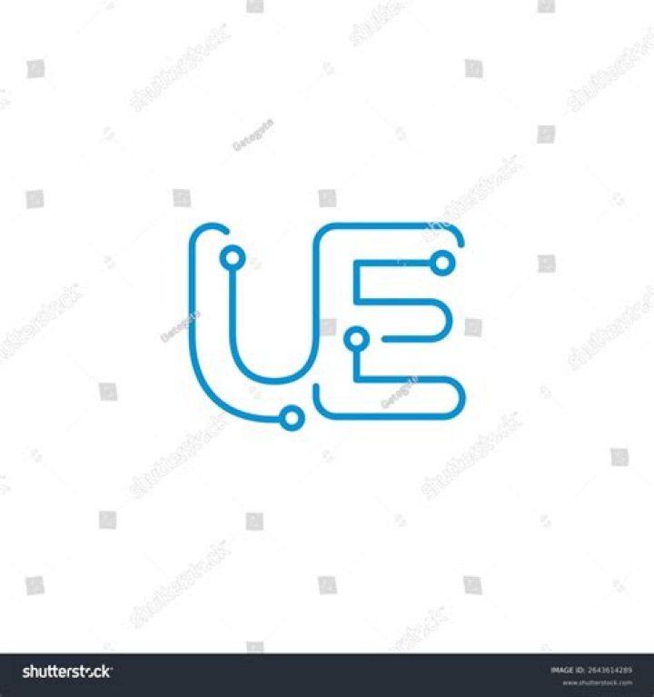 E: U