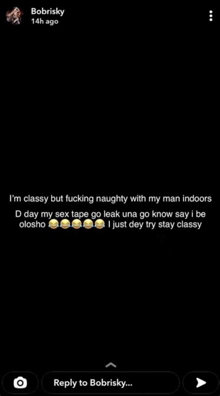 ‘I’m Fucking Famous !!!!!!’ – Bobrisky Jubilates After He Was Used As Filter On Snapchat
