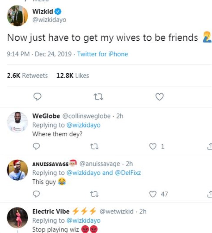 I’m Getting Married Next Year, 2020 – Wizkid Announces