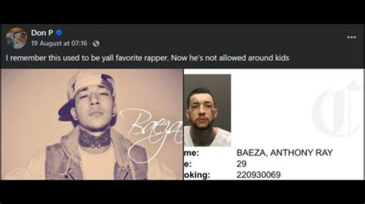 Is rapper Baeza Incarcerated? What Was He Charged With After His Arrest?
