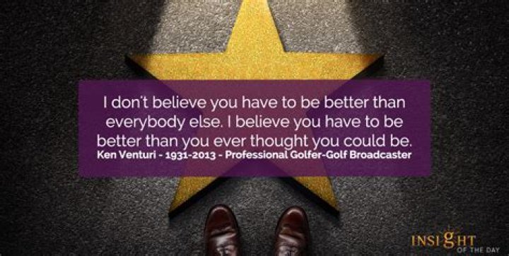 Ken Venturi Top 13 Quotes