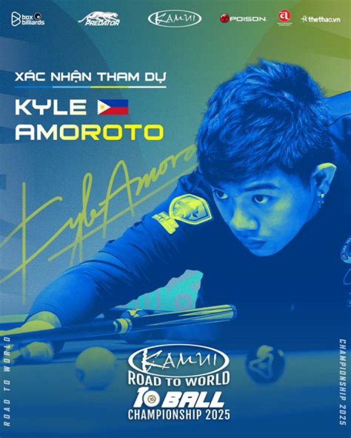 Kyle Amoroto Wikipedia And Age: How Old Is Pool Player?