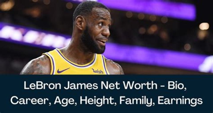 LeBron James Bio, Age, Height, Weight, Wife, Parents, Children, Net Worth