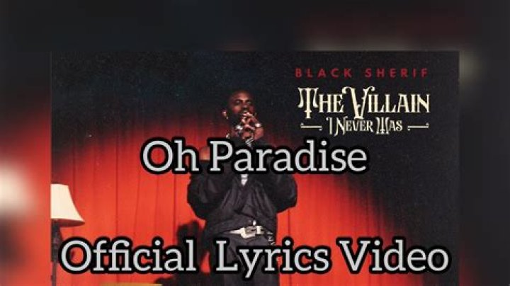 LYRICS: Black Sherif – Oh Paradise