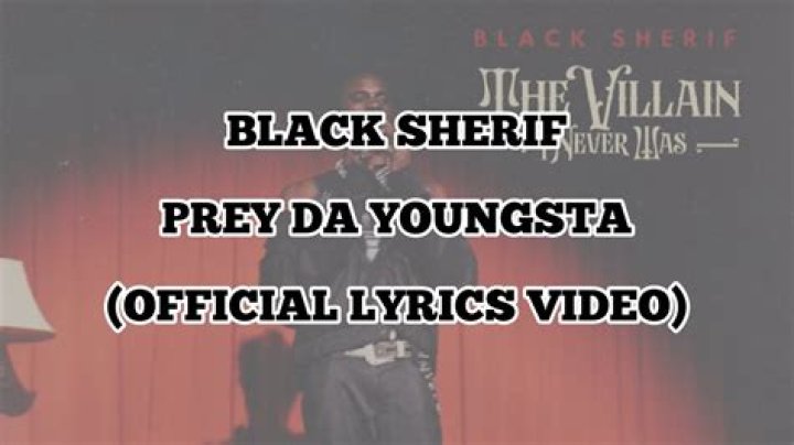 LYRICS: Black Sherif – Prey Da Youngsta