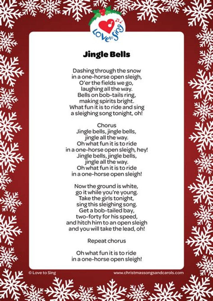 LYRICS: Jingle Bells