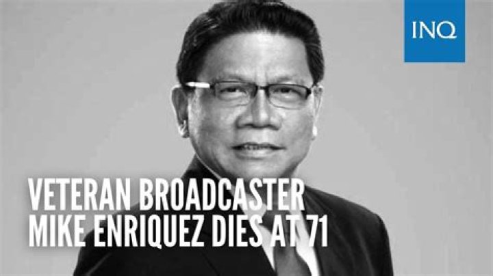 Mike Enriquez Death: When Did Mike Enriquez Die?