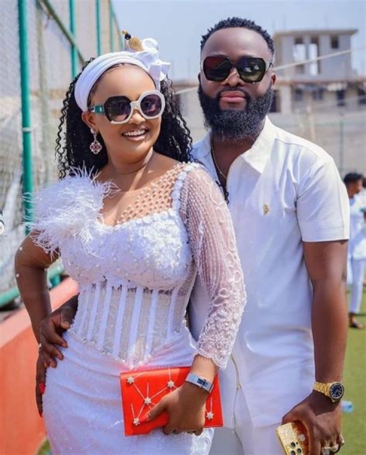 Nana Ama Mcbrow’s Husband Maxwell Debunks Divorce Rumors By Giving Her A Romantic Nickname