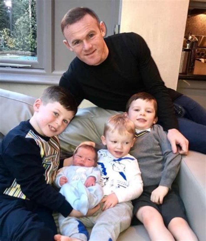 Wayne Rooney Children: Kai Wayne Rooney, Klay Anthony Rooney, Cass Mac Rooney, Kit Joseph Rooney