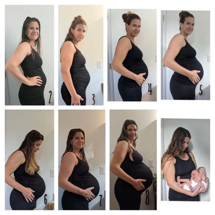 Where Una Dey See This Shape Sef?’ – Reactions As Woman Shows Off ‘Flat’ Tummy Six Months Into Pregnancy (PHOTOS)