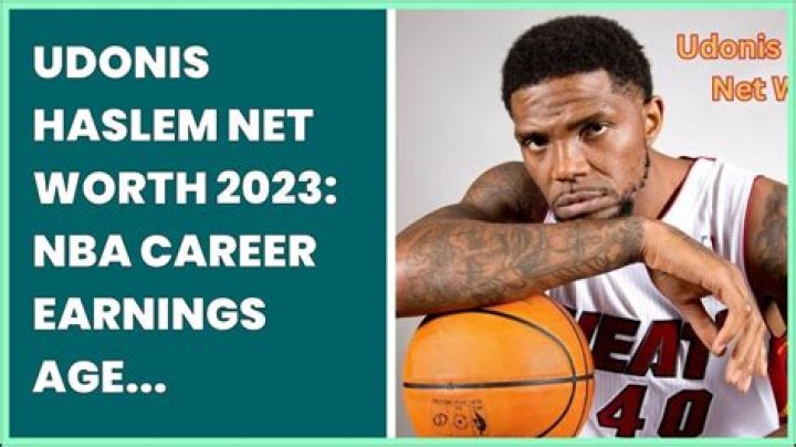 Who Is Udonis Haslem?, Age, Family, Career, Net Worth