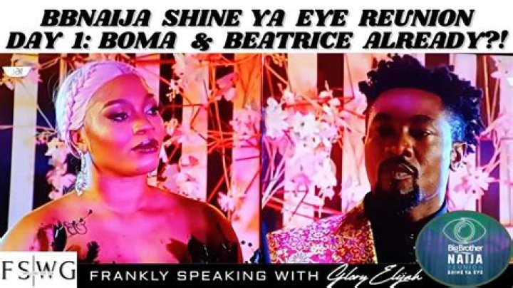 ‘You Look Like Man…Your Girlfriend Fine Pass Me?’ – Boma, Beatrice Trade Words At Reunion (VIDEO)